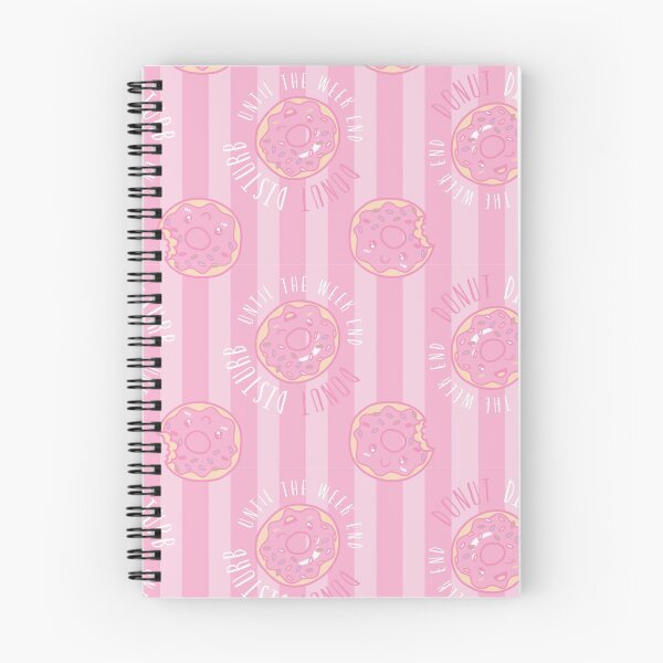 Item preview, Cute Kawaii donut print STRIPES designed and sold by TheArtDesk.