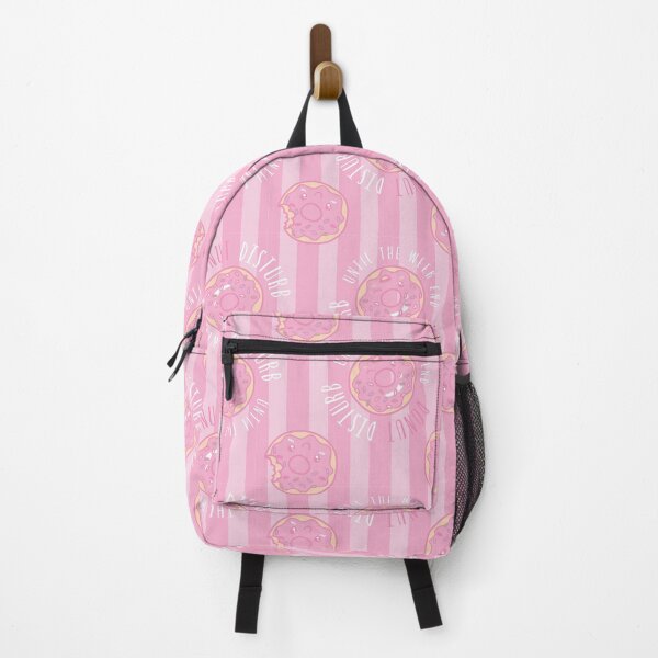 Item preview, Cute Kawaii donut print STRIPES designed and sold by TheArtDesk.