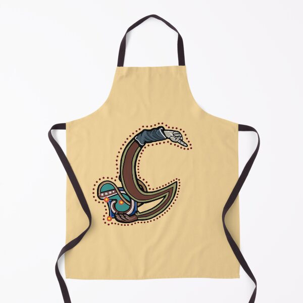 Item preview, Letter G Manicule W 14C Maastricht Psalter parody designed and sold by Donnahuntriss.