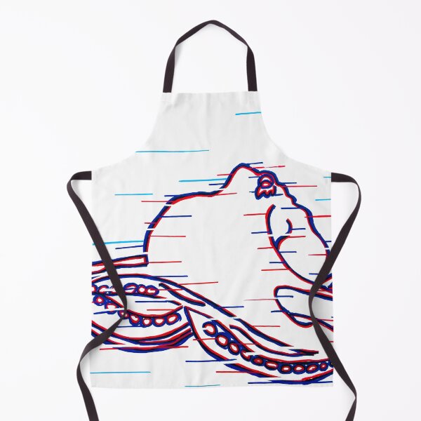 Item preview, Glitch Octopus 2 designed and sold by Austin Fabinski Art.