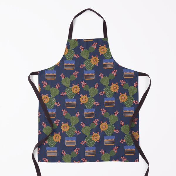 Item preview, Cactus Pot Plants in a navy sky designed and sold by FrancesPoff.
