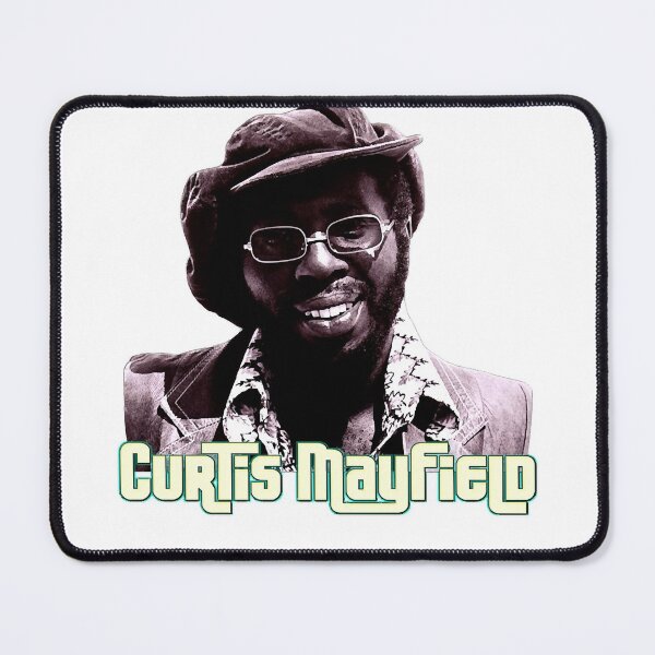 Item preview, Pusherman Singer And Songwriter Record Producer Curtis Mayfield designed and sold by MayfieldPaula.
