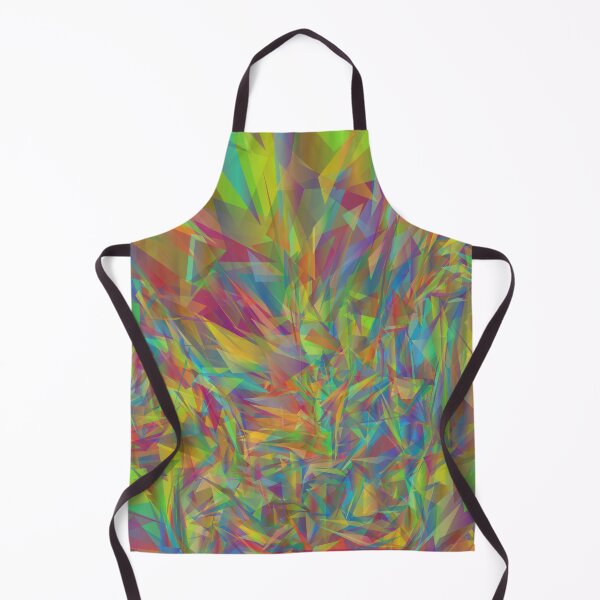 Item preview, Abstract Geometric Fire Flames - Colorful Chromatic Rainbow designed and sold by LashCreations.