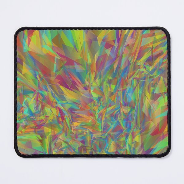 Item preview, Abstract Geometric Fire Flames - Colorful Chromatic Rainbow designed and sold by LashCreations.