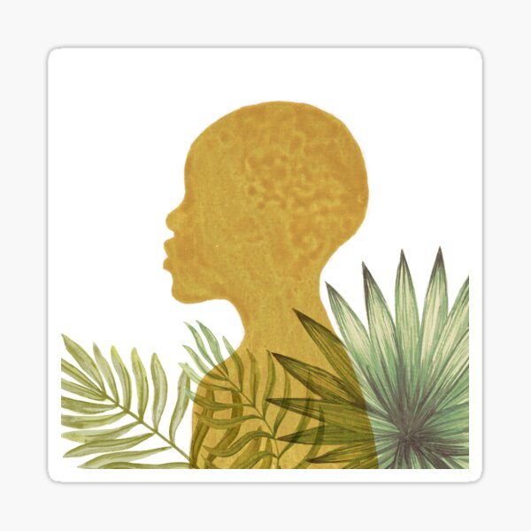 Aperçu de l'œuvre Femme africaine tropicale créée et vendue par WhalesWay.