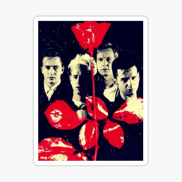Depeche Mode Metal Music Rock Band Funny Vinyl Sticker Decal Car Window Wall 10" 