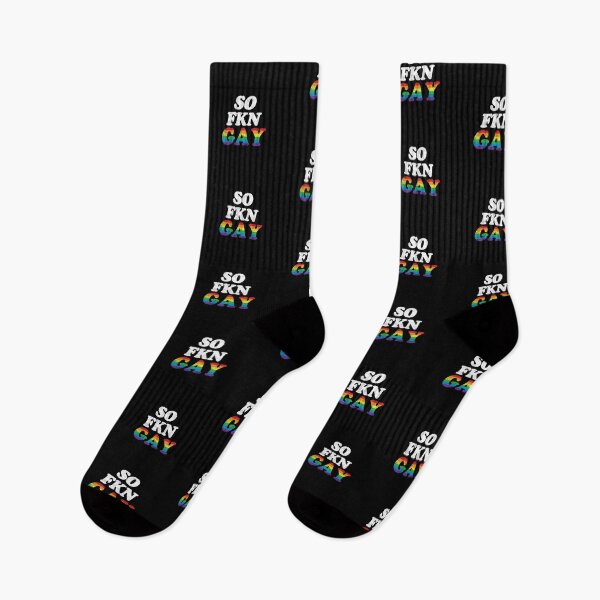 Item preview, So Fucking Gay T-Shirt| Gay Pride Shirt| LGBT Rainbow Tee| So FKN Gay designed and sold by YikesForever.
