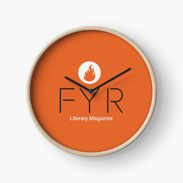 FYR Literary Magazine Clock
