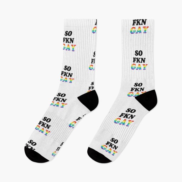 Item preview, So Fucking Gay T-Shirt| Gay Pride Shirt| LGBT Rainbow Tee| So FKN Gay designed and sold by YikesForever.