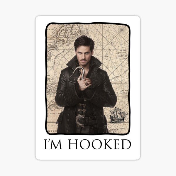 Once Upon A Time - I'm Hooked Sticker
