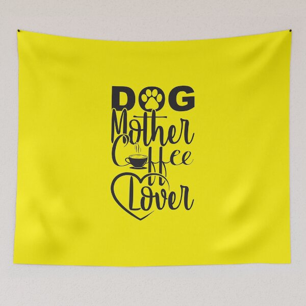 Item preview, Dog Mother Coffee Lover, Dog Mom, Coffee Lover, Dog and Coffee, Coffee, Dog designed and sold by graphic-genie.