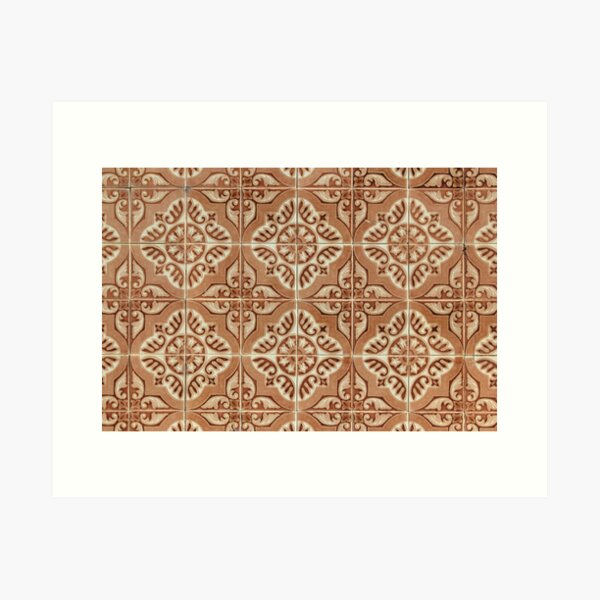 Item preview,  Portugal Vintage  Abstract Patterns On Ceramic Tile designed and sold by Tamas Das.