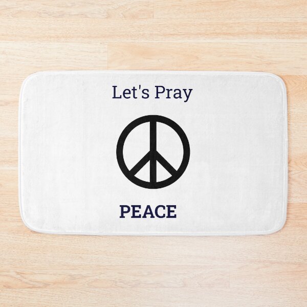 Item preview, Let's pray peace designed and sold by DIBS2021.