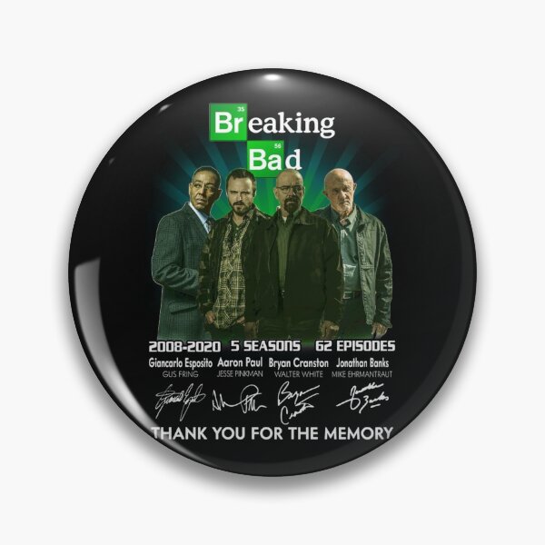 Item preview, Anniversary-Thank You For The Memories Breaking Bad  designed and sold by GonzaloStrosin.
