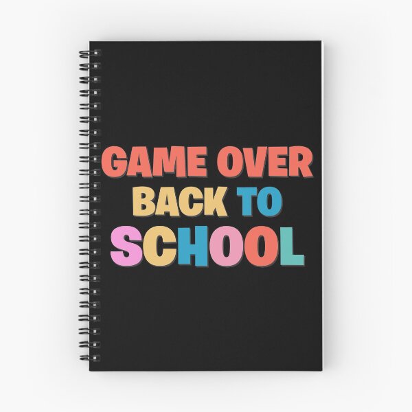 Item preview, Game Over Back To School 5 designed and sold by Mahdiyanto.