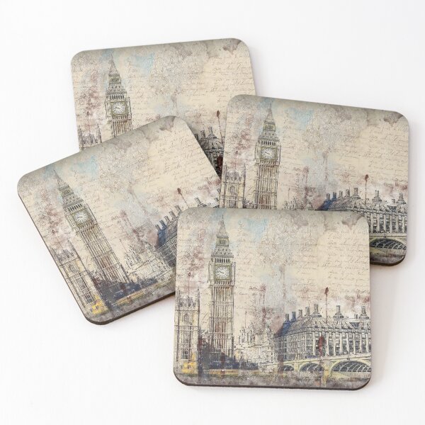 Item preview, Gorgeous London Artwork designed and sold by ANikCreations.