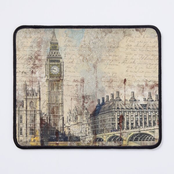 Item preview, Gorgeous London Artwork designed and sold by ANikCreations.