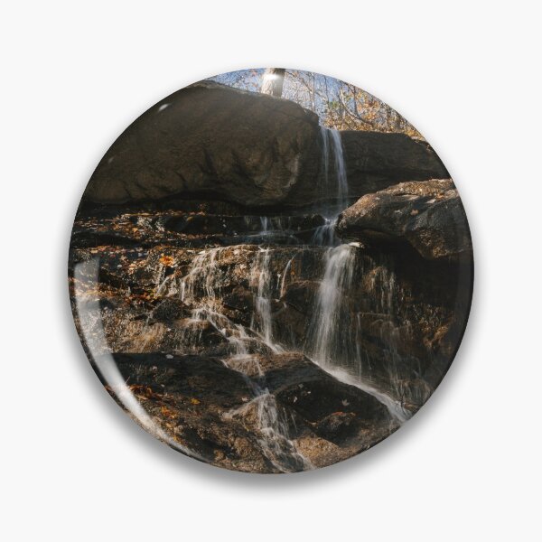 Item preview, Waterfall Flowing From Massive Rough Stones designed and sold by pandovisky.