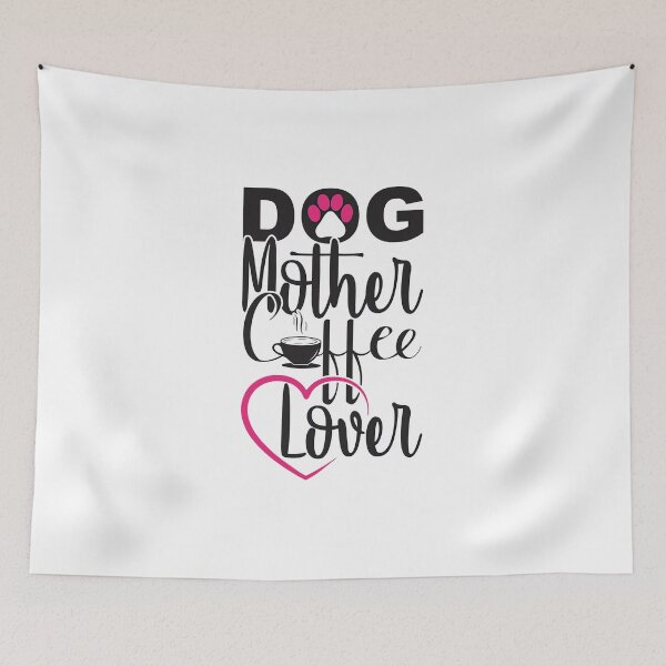 Item preview, Dog Mother Coffee Lover, Dog Mom, Coffee Lover, Dog and Coffee, Coffee, Dog designed and sold by graphic-genie.