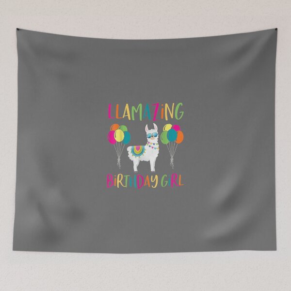 Item preview, Girl Llama Birthday LLamazing Party Alpaca Balloons designed and sold by Eliss3Lilly.