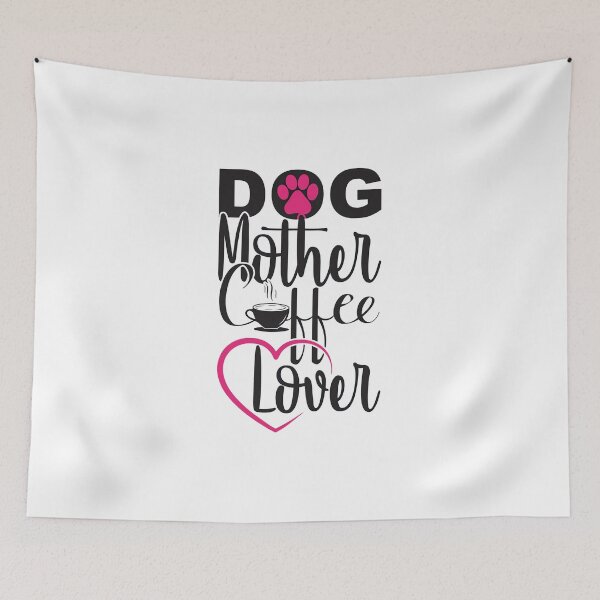 Item preview, Dog Mother Coffee Lover, Dog Mom, Coffee Lover, Dog and Coffee, Coffee, Dog designed and sold by graphic-genie.