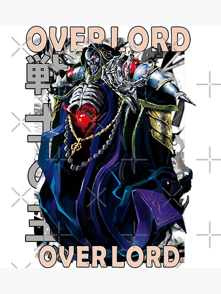 "Ainz Ooal Gown Momonga Overlord Overlord Anime Light Novel Weeaboo ...