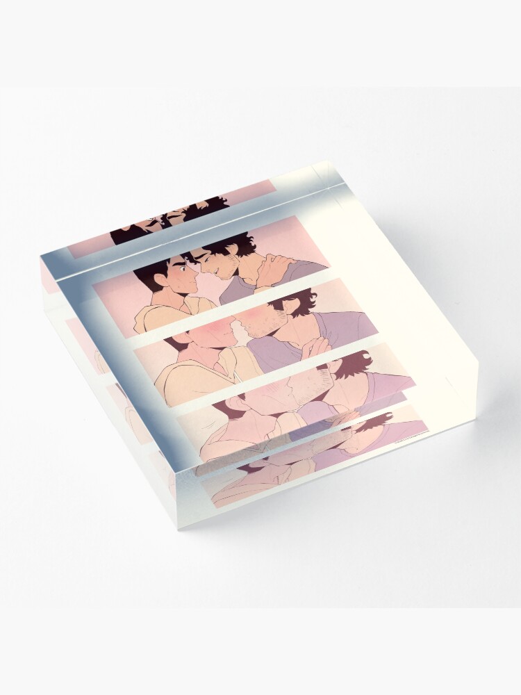 Alternate view of Reddie Kiss Comic Acrylic Block