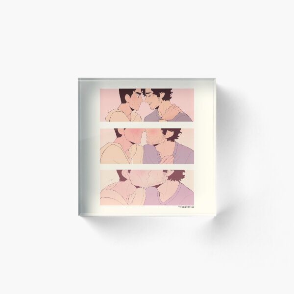 Reddie Kiss Comic Acrylic Block