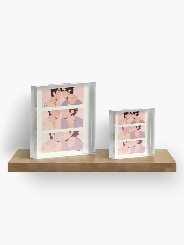 Alternate view of Reddie Kiss Comic Acrylic Block