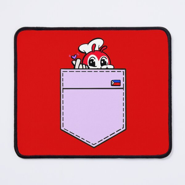 Item preview, CUTE JOLLIBEE ARMY PEEKING FROM A POCKET designed and sold by aydapadi.