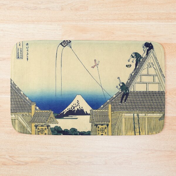 Item preview, Katsushika Hokusai's Koto Suruga-cho Mitsui Miseryakuzu designed and sold by mosfunky.