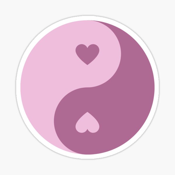 Artikel-Vorschau von rosa Yin-Yang, designt und verkauft von loverina.