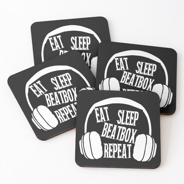 Item preview, Eat Sleep Beatbox Repeat designed and sold by superdumb70.