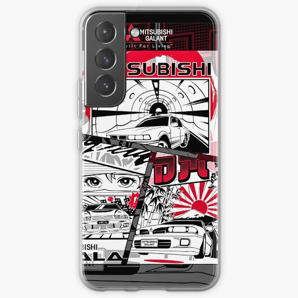 Mitsubishi Galant Magazine Cover - JDM Appreciation Samsung Galaxy Soft Case
