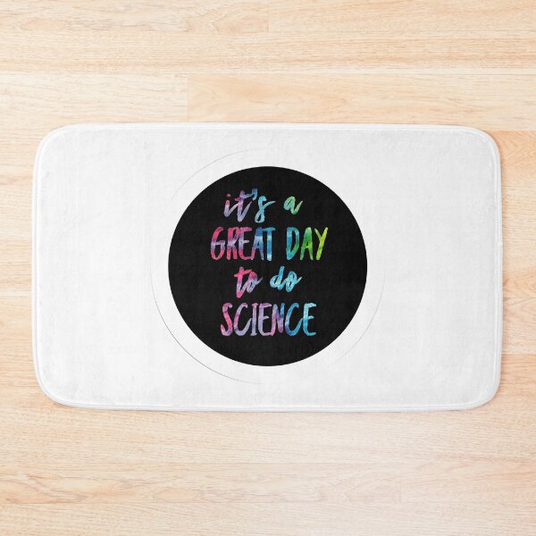 Item preview, It’s a great day to do science in tie dye and black font on white background designed and sold by UncleStuScience.