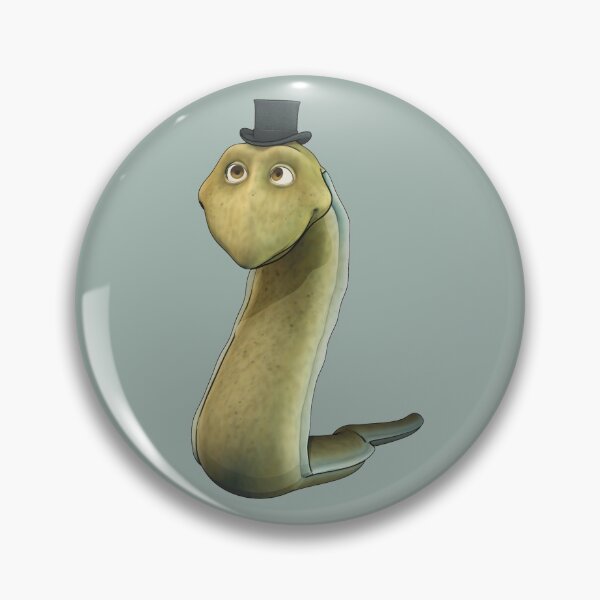 Item preview, Fancy Jeffrey the Planarian, cartoon designed and sold by SciAnts.