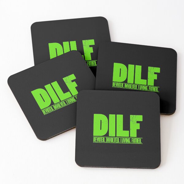 Item preview, Dilf Dedicated Involved Loving Father Funny Papa Gift designed and sold by adwickcynd1.