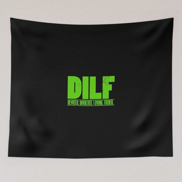 Item preview, Dilf Dedicated Involved Loving Father Funny Papa Gift designed and sold by adwickcynd1.