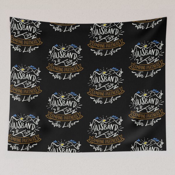 Item preview, Husband & Wife Camping Partners for Life designed and sold by FOX1999-Design.