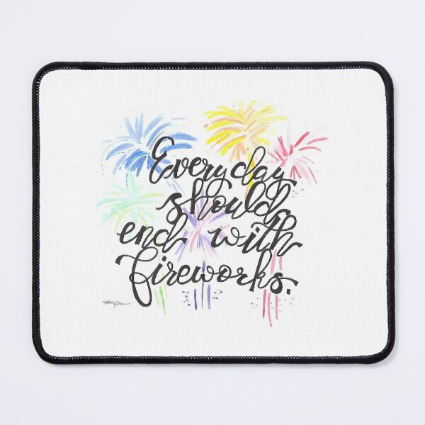 Item preview, End with fireworks designed and sold by HollyFlora.