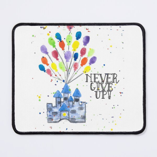 Item preview, Never Give Up designed and sold by HollyFlora.