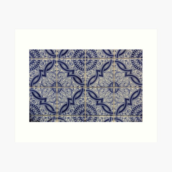 Item preview,  Portugal Porto  Abstract Patterns On Ceramic Tile designed and sold by Tamas Das.