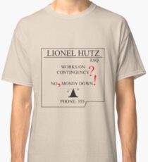 The Simpsons - Lionel Hutz - Money Down Classic T-Shirt