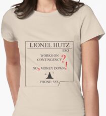 The Simpsons - Lionel Hutz - Money Down Women's Fitted T-Shirt