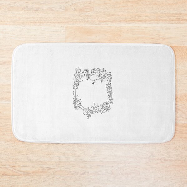 Item preview, Vintage Leafy Frame Line Art designed and sold by greengoodnich.
