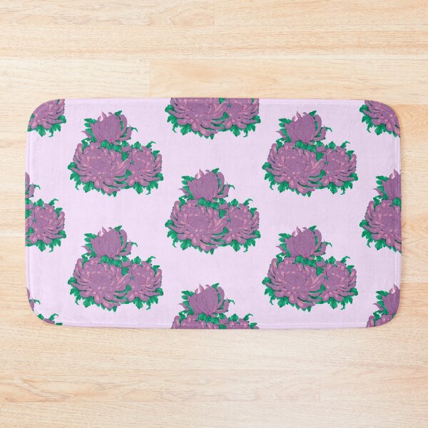 Item preview, Chrysanthemum Season Purple  designed and sold by MissRebelArt.