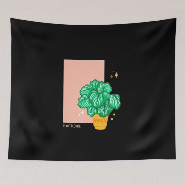 Item preview, Calathea T-ShirtPlantlover Calathea Plantmom Botanical Print T-Shirt_by Leonie Jonk_ designed and sold by thuyshop.