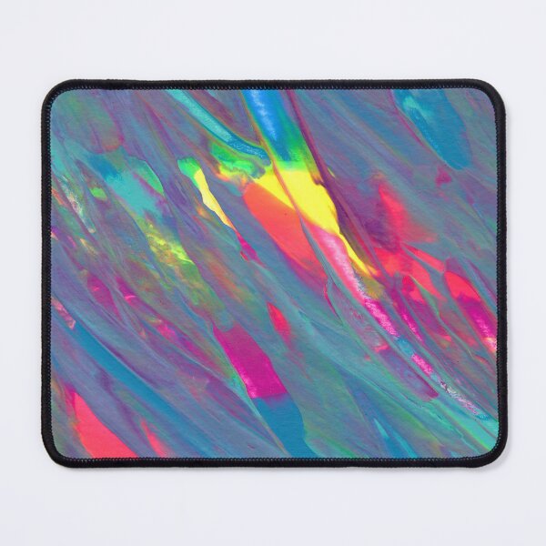 Item preview, Prismatic Ocean Waves Abstract Painting designed and sold by Daydreamer Alley.