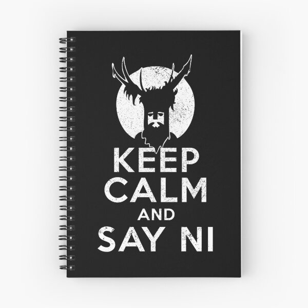 Item preview, Keep Calm And Say NI - Distressed Design designed and sold by risible.