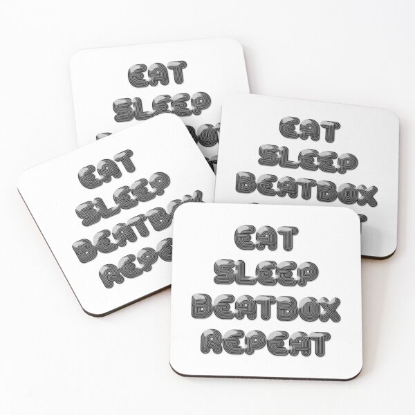 Item preview, Eat Sleep Beatbox Repeat designed and sold by superdumb70.